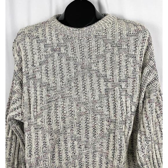 VTG Chunky Pullover Sweater LARGE Sedgefield 90s Classic Grandpa Core - Picture 5 of 10